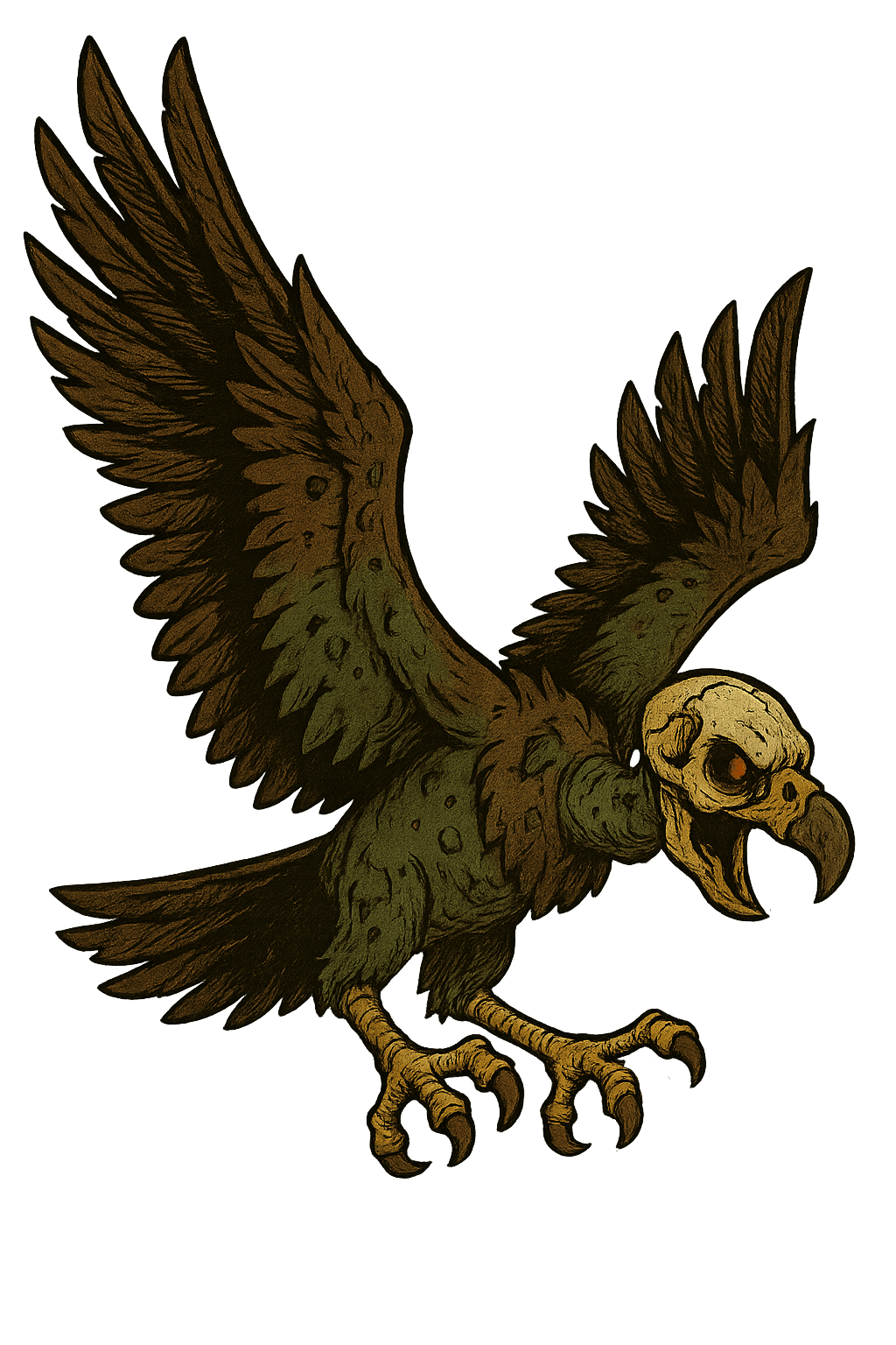 Undead Vulture Left