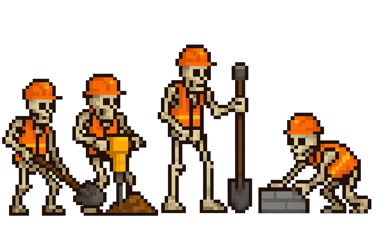Skeleton Construction Crew