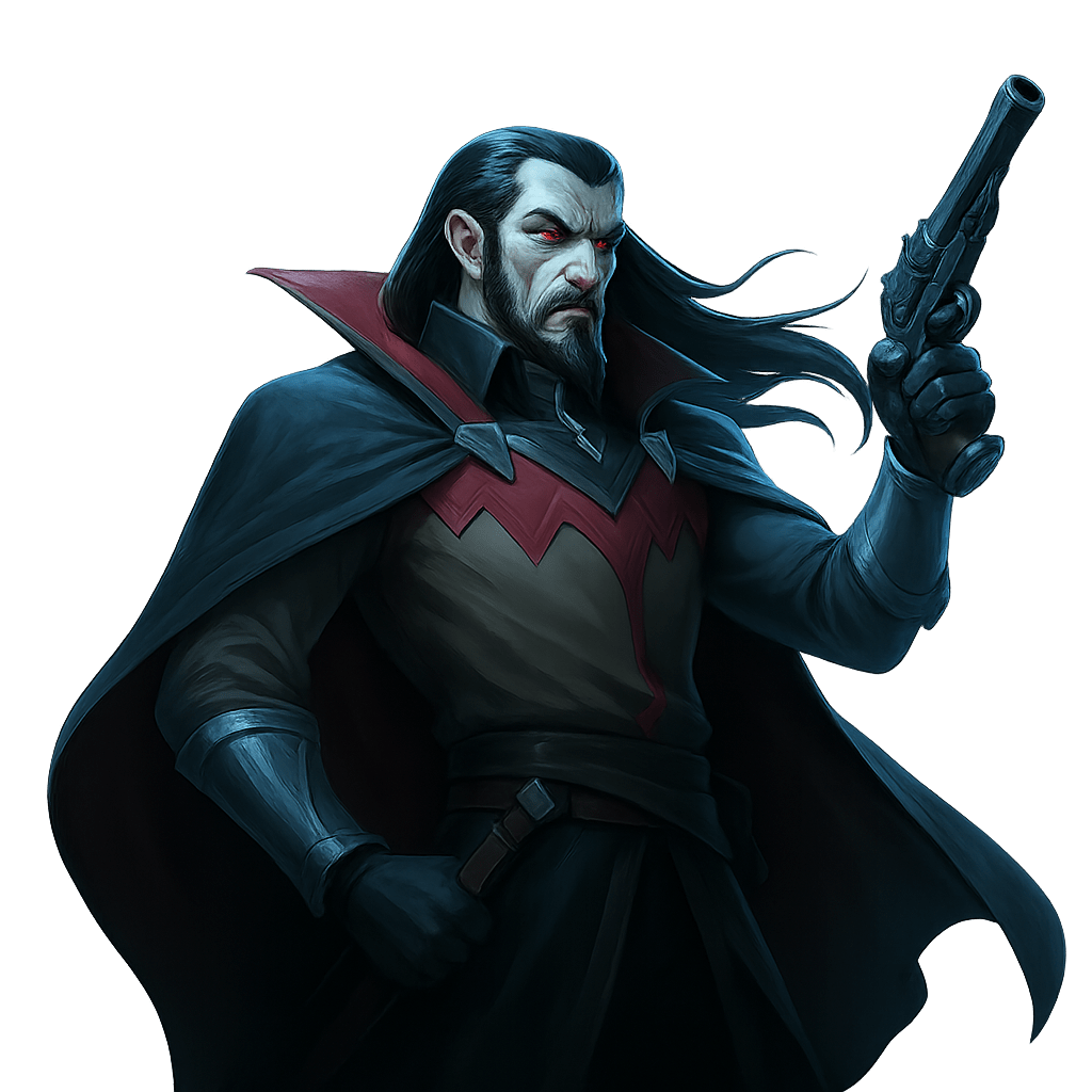 Vampire Gunslinger Left