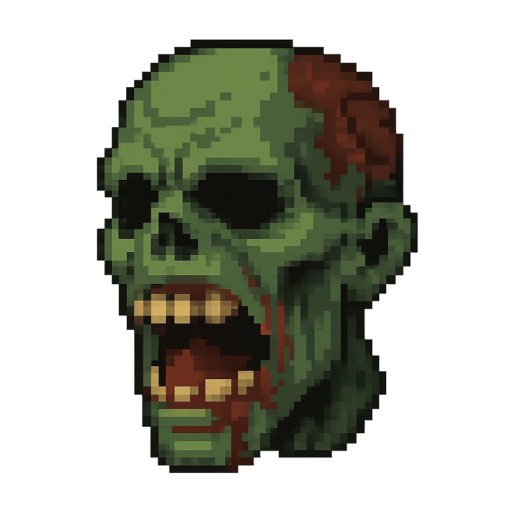 Zombie Head Right