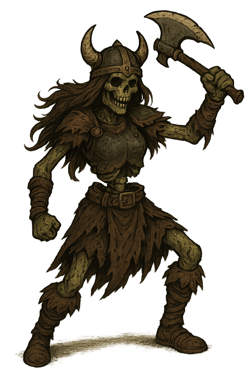 Undead Viking Left